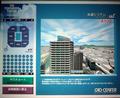 ビルの特定のフロアからの眺望図。利用形態の1つ